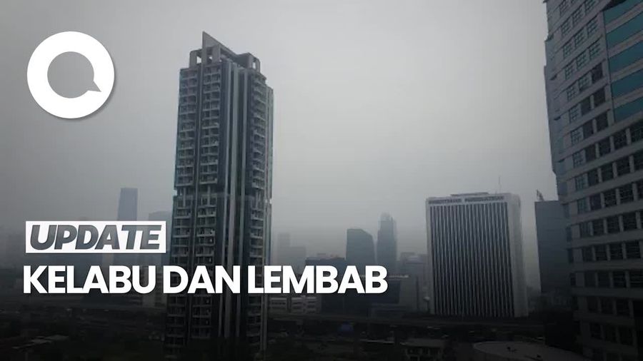 Libur Lebaran Berakhir, Potret Langit Jakarta Hari Ini