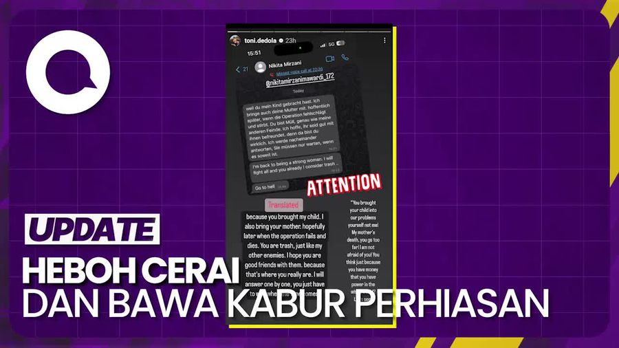 Ribut-ribut Nikita Mirzani dan Antonio Dedola