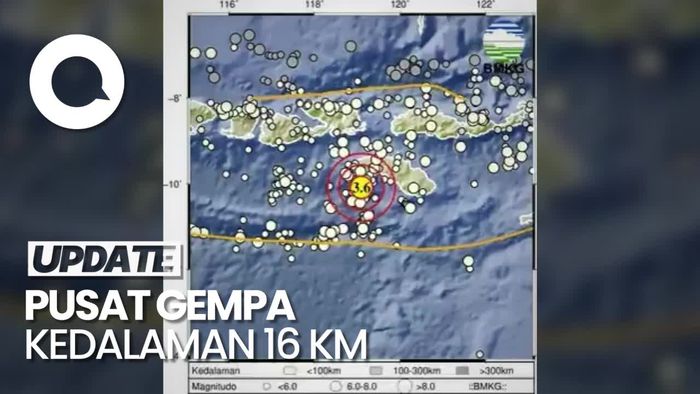 Wanokaka NTT Diguncang Gempa M 3,6 