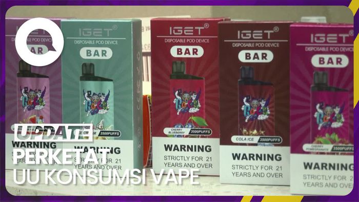 Australia Bakal Larang Produk Vape Sekali Pakai