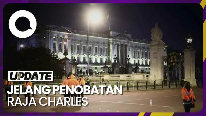 Pria Tak Dikenal Lempar Peluru Senapan ke Istana Buckingham