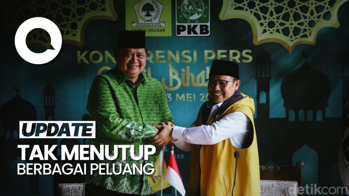 Cak Imin Bicara Simulasi Prabowo-Airlangga dan Prabowo-Muhaimin