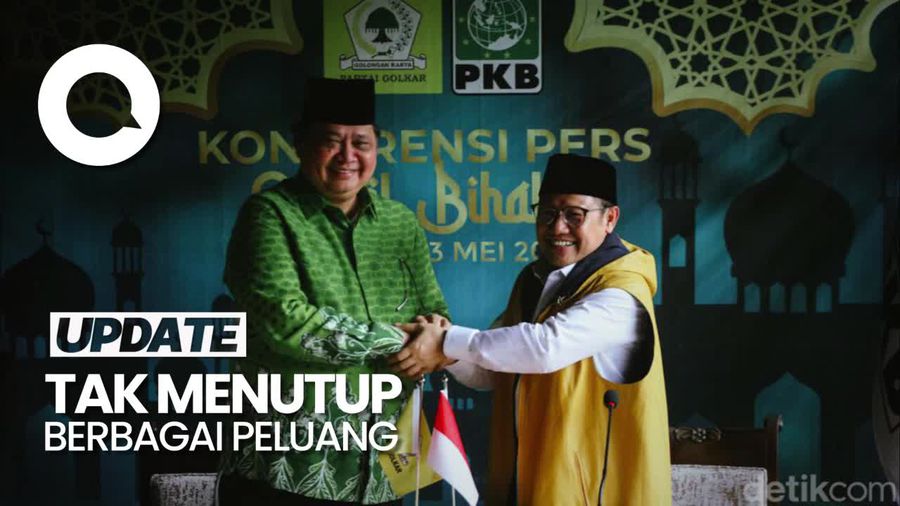 Cak Imin Bicara Simulasi Prabowo-Airlangga dan Prabowo-Muhaimin