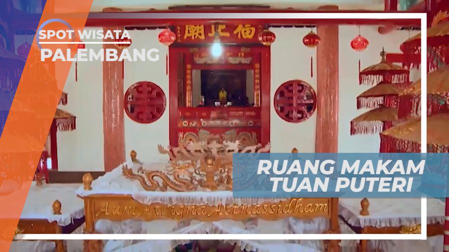 Pulau Kemaro, Mengunjungi Tiap Sudut Ruangan Makam Tuan Putri, Palembang