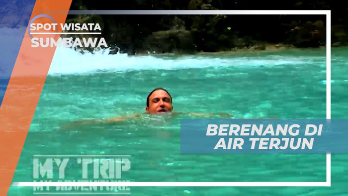 Air terjun Mata Jitu, Menikmati Segarnya Air yang Jernih Bak Kaca, Sumbawa