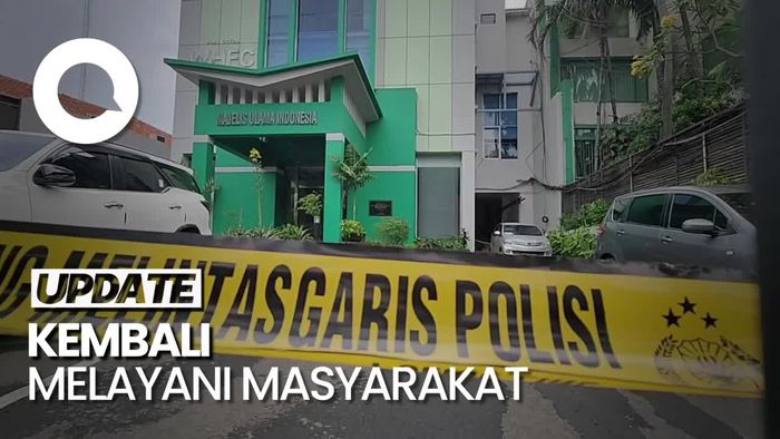 Aktivitas di Kantor MUI Kembali Normal Usai Insiden Penembakan