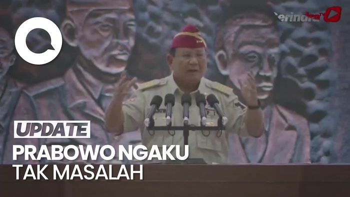 Prabowo: Aku Juga Dulu Ingin Bintang 4, Tapi Takdir Tak Izinkan