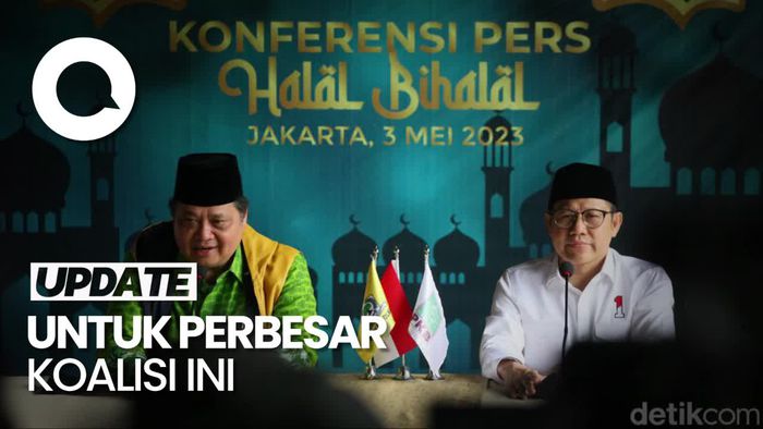 Bicara Koalisi Besar, Airlangga Singgung Pertemuan Cak Imin-SBY