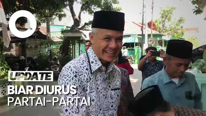 Ganjar Soal Cawapres: Urusane Partai Politik