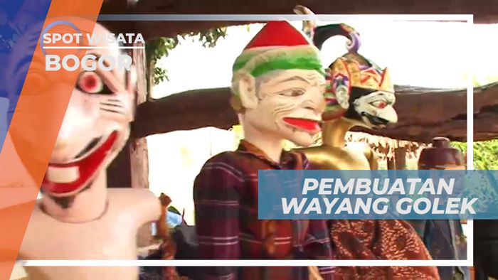 Melihat dan Belajar Cara Membuat Wayang Golek Khas Sunda, Bogor