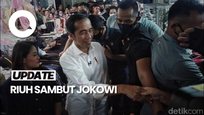Pengunjung Sarinah Mendadak Heboh gegara Kedatangan Jokowi
