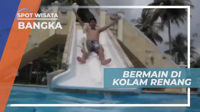 Keseruan Bermain di Kolam Renang, Bangka