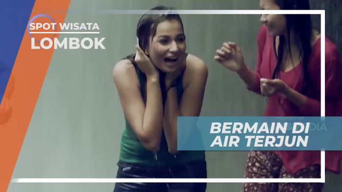 Menikmati Keindahan Alam Dengan Bermain di Air Terjun Lombok