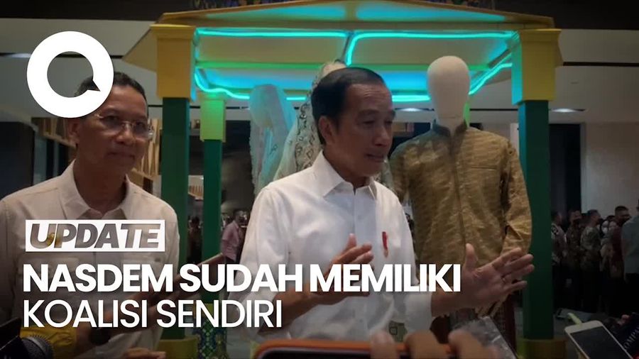 Jokowi soal NasDem Tak Ikut Pertemuan di Istana: Memang Tak Diundang