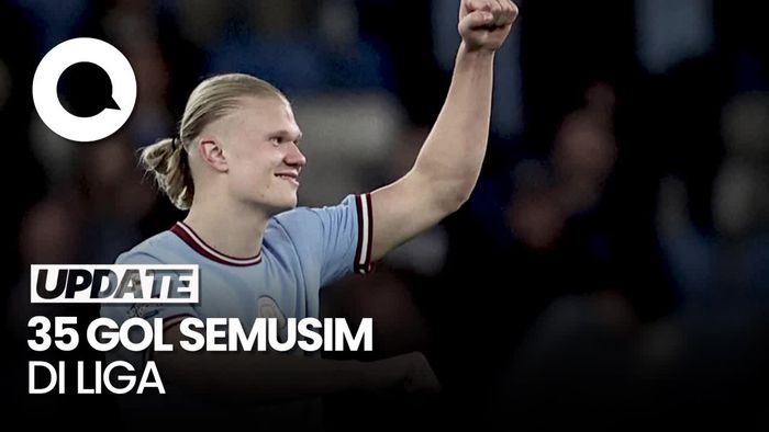 Haaland Bikin Rekor, Guardiola: Dia Striker Spesial!