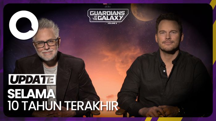 Momen Paling Dikenang James Gunn dan Chris Pratt dari Fans COTG