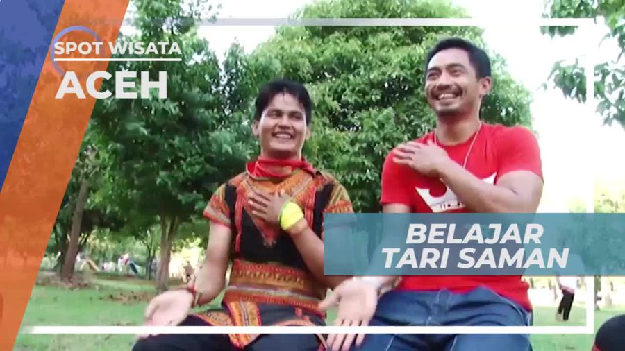 Mencoba Belajar Tari Saman di Aceh 