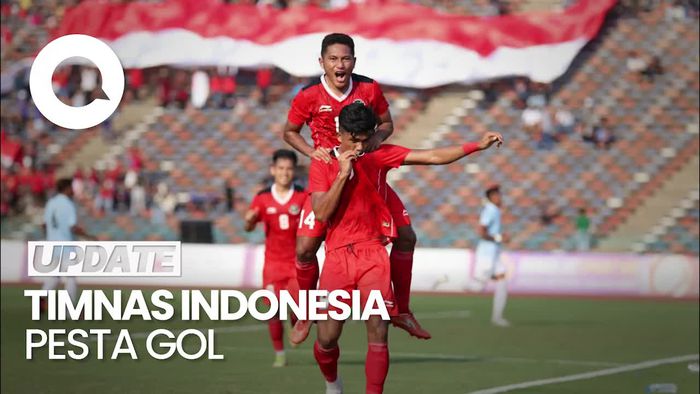 Indonesia Hajar Myanmar 5-0 di SEA Games 2023