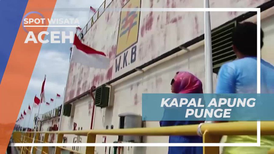 Mengenal Sejarah Kapal Apung Punge di Museum Tsunami Aceh