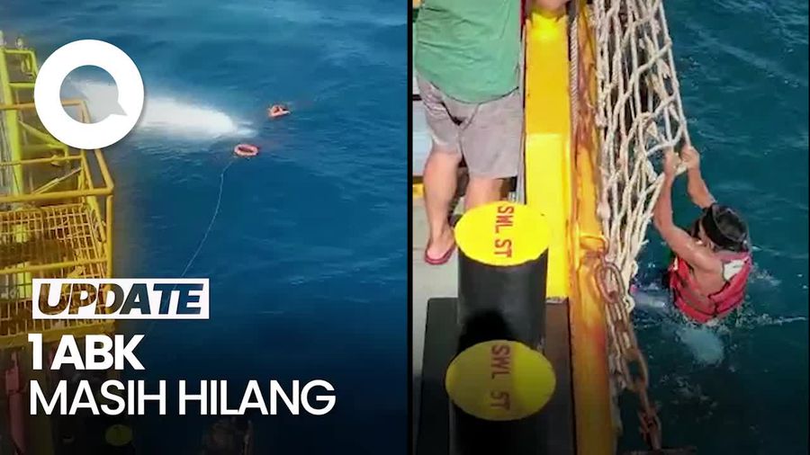 Momen Penyelamatan ABK KM Jaya Makmur yang Tenggelam di Gili Genting