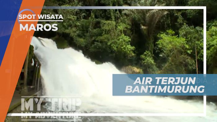 Panorama Keindahan Air Terjun Bantimurung, Maros
