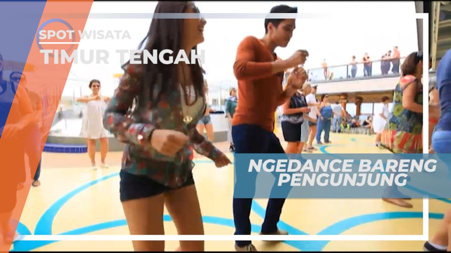 Serunya Ikut Berjoget Bersama Seluruh Pengunjung Kapal Pesiar, Timur Tengah