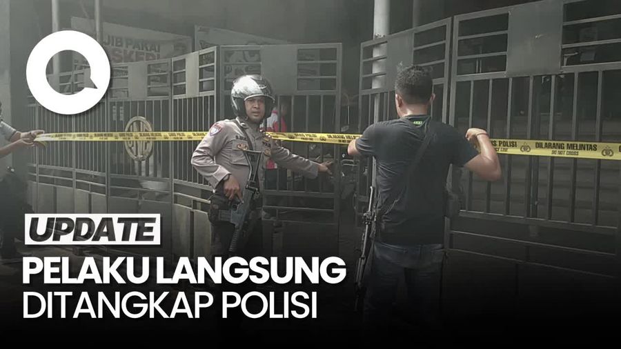 Teror Molotov di Kantor JNE Magelang, Karyawati Disetrum
