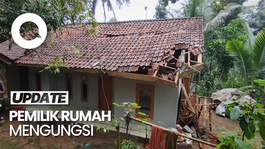 Pergeseran Tanah Terjadi di Ciamis, 5 Rumah Rusak