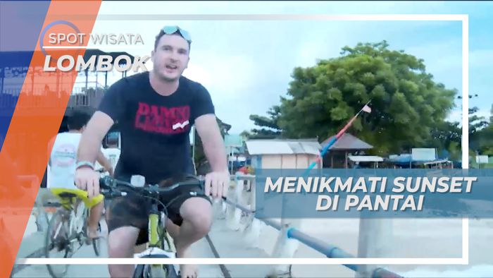 Menikmati Romatisme Sinar Sunset Gili Trawangan, Lombok