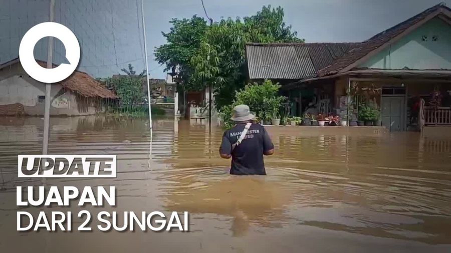 Kampung Cijagra Banjir, Rumah Terendam Hingga 2 Meter Kampung Cijagra Banjir, Rumah Terendam Hingga 2 Meter