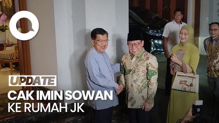 Cak Imin Tiba di Rumah JK, Diskusi Jelang Pemilu 2024