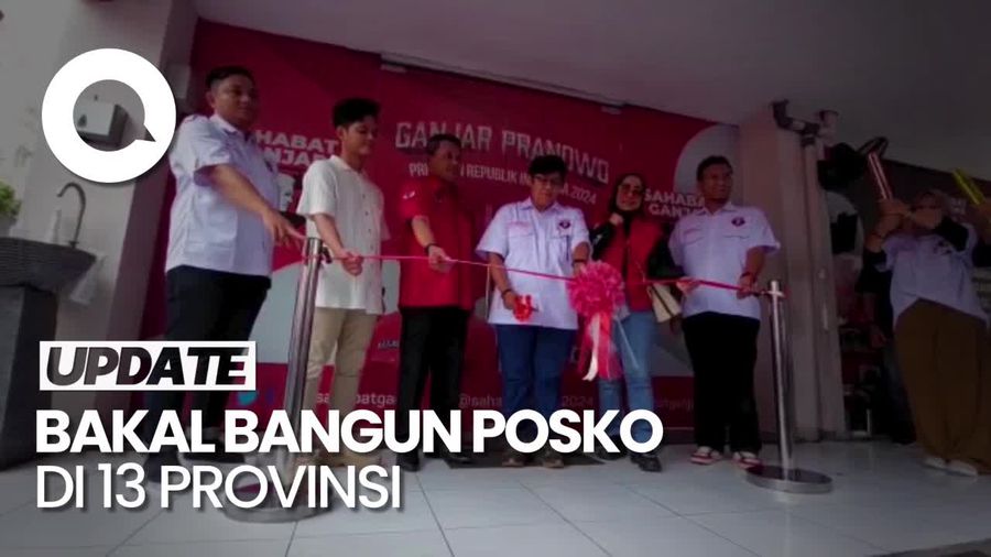 Sahabat Ganjar Resmikan Posko Pemenangan, Targetkan Suara Milenial