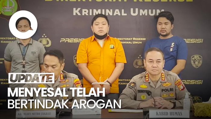 David Yulianto Koboi di Tol Tomang Minta Maaf