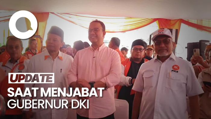 Anies: Saya Datang ke Buruh Tak Posting, Itu Bukan Atraksi