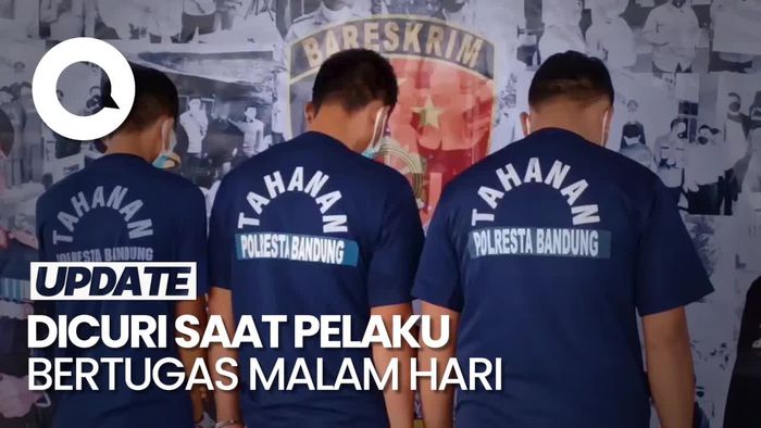 Aksi 2 Sekuriti Curi Besi-Pelindung Kabel Kereta Api Berujung Dibui