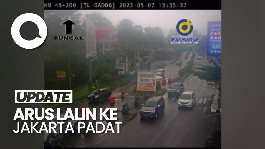 Kondisi Terkini Puncak Bogpr, One Way Menuju Jakarta