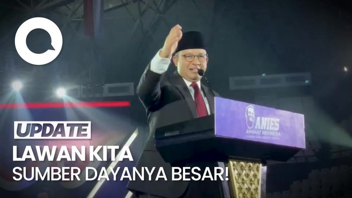 Beri Semangat ke Barisan Relawan, Anies Bicara Kekuatan Spiritual