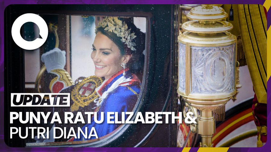 Perhiasan Istimewa Kate Middleton di Penobatan Raja Charles III