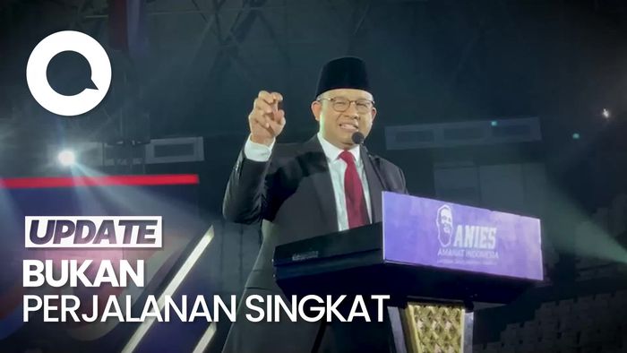 Pidato Politik Anies di Hadapan Relawan Bicara Janji Kemerdekaan