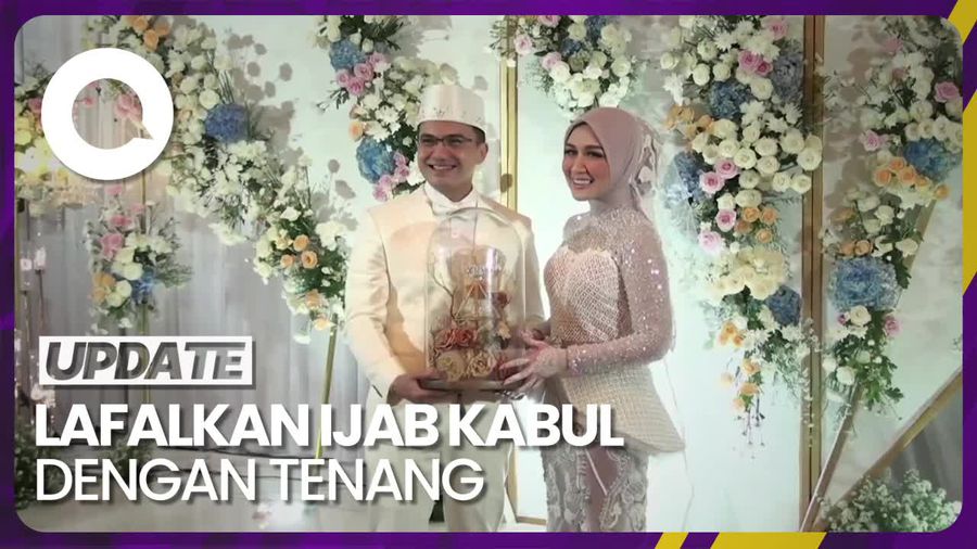 Momen Sahrul Gunawan Resmi Nikahi Dine Mutiara