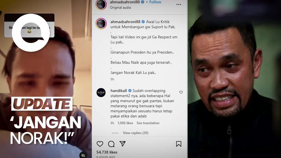 Ahmad Sahroni Kecam Bima yang Komentari Kunjungan Jokowi ke Lampung