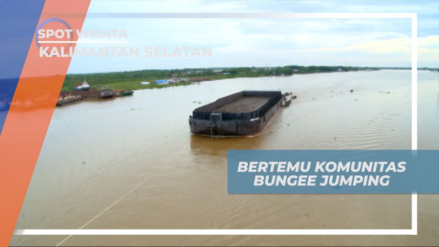 Bertemu Dengan Komunitas Bungge Jumping di Jembatan Ikonik Kota Banjarmasin