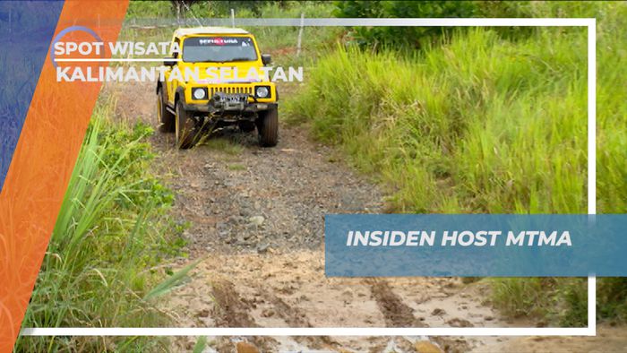Seru-seruan Tancap Gas Dengan Naik Mobil Off Road, Kalimantan Selatan