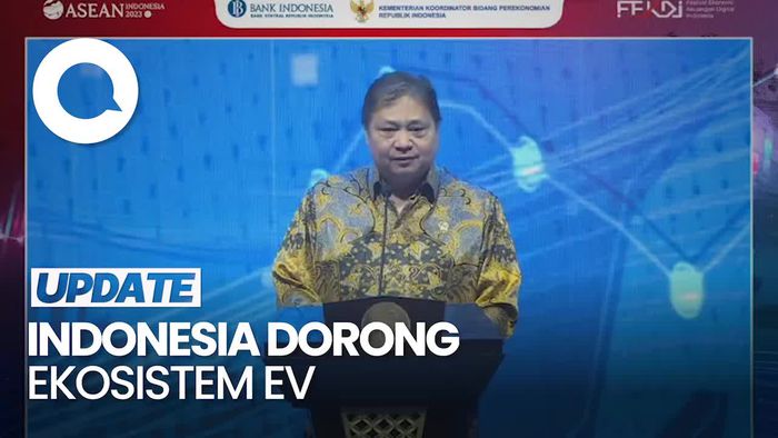 Airlangga Sebut RI Dorong Ekosistem Kendaraan Listrik di ASEAN