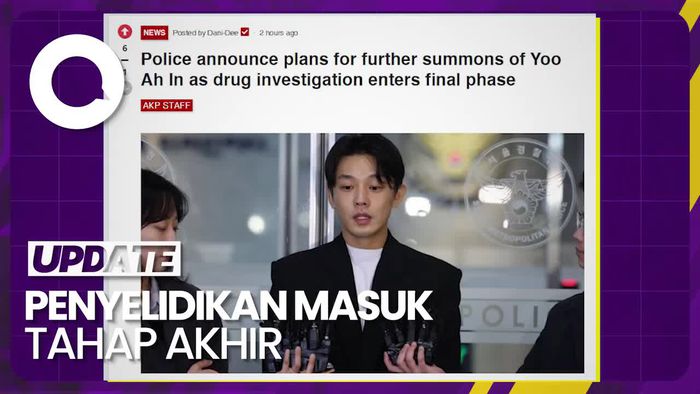 Polisi Bakal Panggil Yoo Ah In Terkait Kasus Narkoba