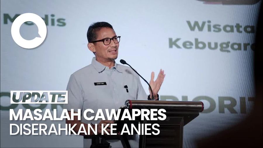 PKS soal Peluang Sandi Jadi Cawapres Anies: Sangat Mungkin Diwujudkan