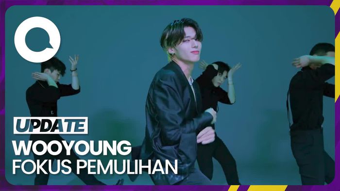 Wooyoung ATEEZ Hiatus Usai Alami Cedera di Kaki