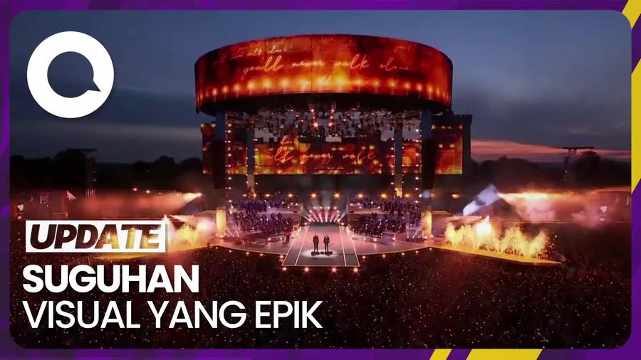 Kemegahan Konser Penobatan Raja Charles, Kastil Windsor Bergelimang Cahaya