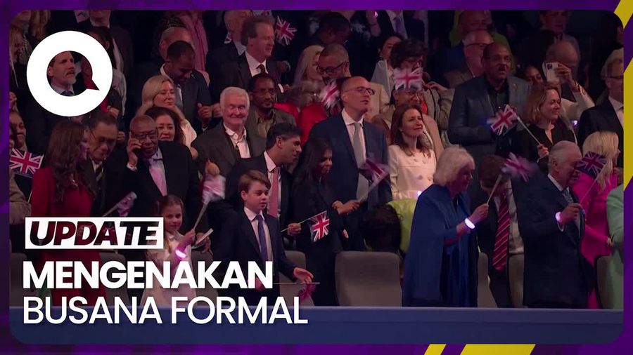 Gaya Keluarga Kerajaan Inggris di Konser Penobatan Raja Charles