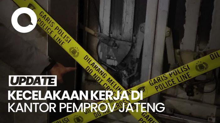 Teknisi Tewas Usai Terjepit Lift di Kantor Pemprov Jateng!